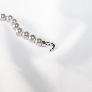 Pearl & Cubic Zirconia Bracelet | Elegant Minimalist