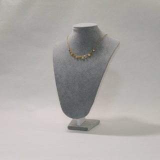 Gold Plated Colorful Charm Necklace – Boho Lucky Charms Pendant