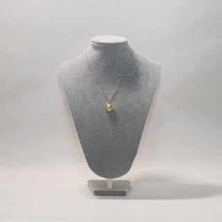 Vintage-Inspired Starburst Crescent Moon Photo Locket Necklace – Gold Plated Openable Frame Pendant