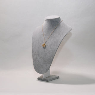 Vintage-Inspired Starburst Crescent Moon Photo Locket Necklace – Gold Plated Openable Frame Pendant