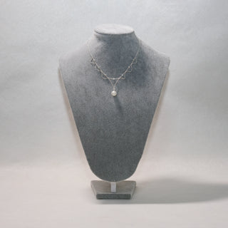 Wavy Lace Freshwater Pearl Necklace