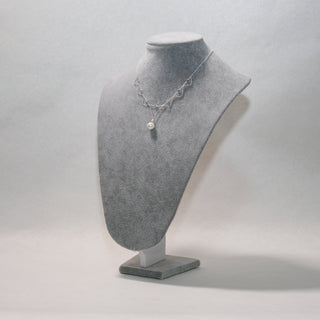 Wavy Lace Freshwater Pearl Necklace