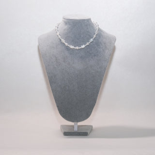 Cat Mother-of-Pearl & Pearl Necklace | Elegant Choker
