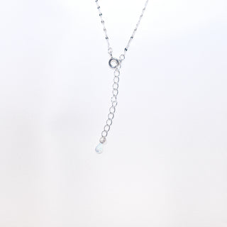 925 Sterling Silver Pink CZ Star Pendant Necklace