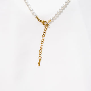 Baroque Freshwater Pearl Necklace Iridescent Vintage Victorian Minimal Gold Accent Choker Elegant Gift for Women