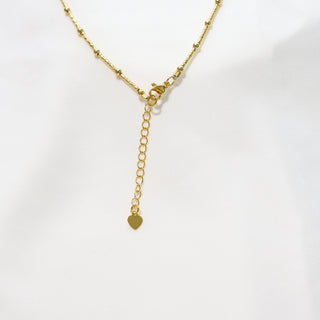 Multi Layer Pearl Necklace Gold Beaded Long Necklace Elegant Dainty Jewelry