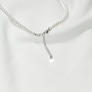 Crystal Pendant Baby Pearl Necklace for Women Elegant Minimalist Jewelry Gift