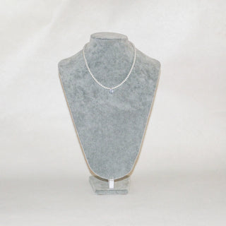 Crystal Pendant Baby Pearl Necklace for Women Elegant Minimalist Jewelry Gift