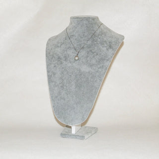 Cubic Zirconia Pearl Pendant Necklace for Women, Silver Chain Jewelry