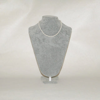 Minimalist 4mm Pearl Necklace with Magnetic Clasp
