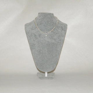 Double-Strand 925 Sterling Silver Bead & Faux Pearl Necklace