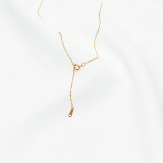 Ruby Red Stone 18K Gold Plated Sterling Silver Necklace