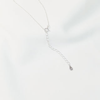 Organic Flower 925 Sterling Silver Pendant Necklace