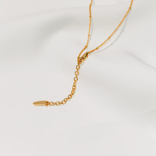 Dainty Tiger’s Eye Gold-Plated Pendant Necklace for Women