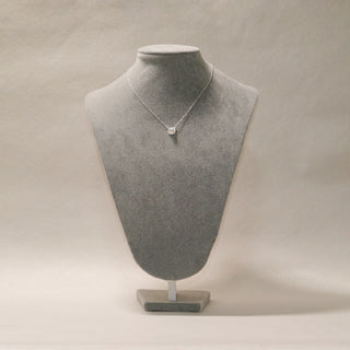 Celestial Pearl Necklace in S925 Silver with Cubic Zirconia