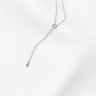 925 Sterling Silver Freshwater Pearl Lucky Gourd Pendant Necklace 40 cm + 5 cm Extender