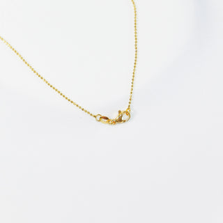 Natural Yellow Jade Pi Disc Necklace, Gold Tone Chain
