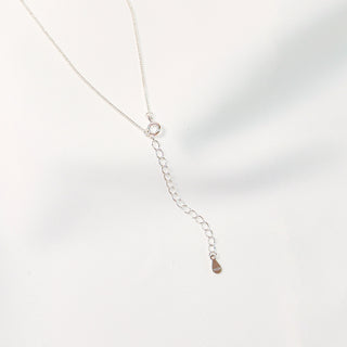 Rainbow Flower 925 Sterling Silver Cubic Zirconia Necklace