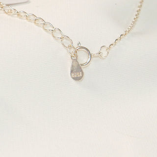 Sterling Silver Brazilian Clear Quartz Bottle & Pearl Necklace