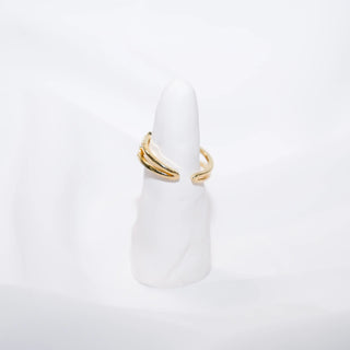 Celestial Cat Eye Ring – Gold Plated & Adjustable