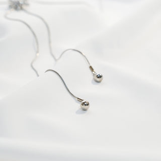 Snowflake Pendant Necklace with Cubic Zirconia