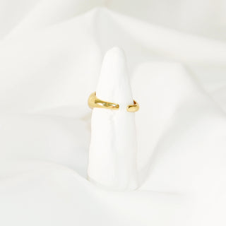 Tiger Eye  Gold Plated Vintage Ring